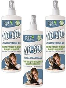 img 1 attached to 🐶 Pet Organics Nala No-Go Housebreaking Aid Dog Spray (3-Pack) - 16-Ounce Each: Effective Solution for Indoor Dog Training