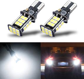 img 4 attached to 💡 iBrightstar Newest 3030 Chipsets LED Bulbs: Error Free & Extremely Bright for Backup Reverse, Truck Cargo, 3rd Brake Lights - Xenon White