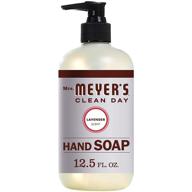 mrs meyers liquid hand lavender foot, hand & nail care logo