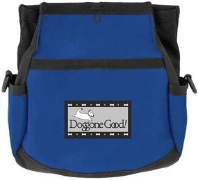 img 2 attached to 🐶 Blue Deluxe Dog Training Bag with Belt - Rapid Rewards by Doggone Good!