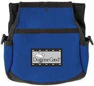 🐶 blue deluxe dog training bag with belt - rapid rewards by doggone good! logo