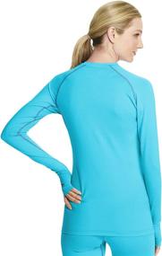img 1 attached to ❄️ Duofold Women's Light Weight Thermatrix Performance Thermal Shirt: Engineered Comfort for Superior Cold-Weather Performance