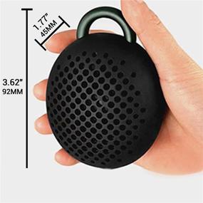 img 1 attached to Enhance Your Mobile Music Experience with Divoom Bluetune Bean Bluetooth Speaker - Black