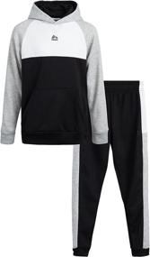 img 4 attached to 👦 RBX Boys Jogger Set Sweatsuit: Perfect Active Attire for Boys' Clothing
