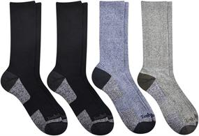 img 3 attached to Timberland Men's 4-Pack Comfort Crew Socks - Ultimate SEO-Optimized Footwear