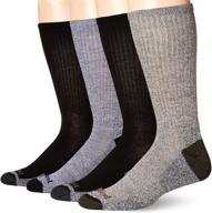 timberland men's 4-pack comfort crew socks - ultimate seo-optimized footwear logo