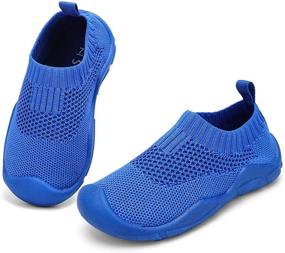 img 4 attached to STQ Toddler Sneakers: Athletic Walking Shoes and Slippers for Boys - Enhancing SEO