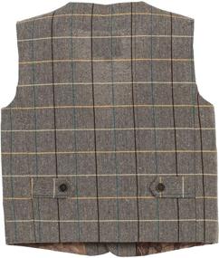 img 1 attached to 🧢 Gioberti Brown Barleycorn Boys' Accessories: Stylish and Coordinated Tweed Twists