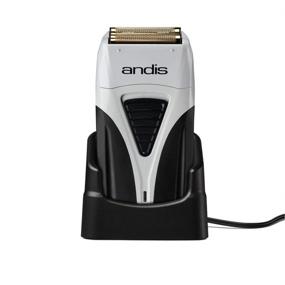 img 2 attached to 💈 Andis Profoil Lithium Plus Titanium Foil Shaver 17200 Review: A Cutting-Edge Black/Gray 1-Count Grooming Essential