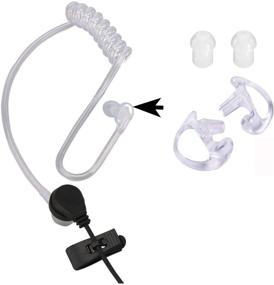 img 2 attached to Headset Canceling Transparent Security Earphones Outdoor Recreation