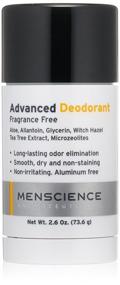 img 4 attached to 🧴 MenScience Androceuticals Advanced Deodorant - Long-Lasting Odor Protection, 2.6 oz