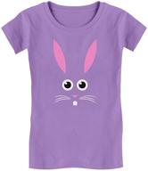 🐰 cute bunny face toddler t shirt: girls' clothing & tops for fashionable little ones logo