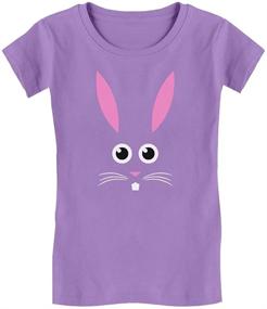 img 4 attached to 🐰 Cute Bunny Face Toddler T Shirt: Girls' Clothing & Tops for Fashionable Little Ones