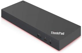 img 3 attached to Lenovo ThinkPad Thunderbolt 3 Dock Gen 2 (135W) (40AN0135US) + SSD Starter Bundle: Улучшенное подключение и решение для хранения