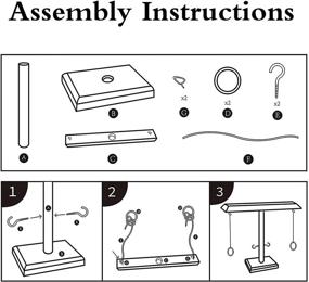 img 1 attached to 🪁 Handcrafted Wooden Hook and Ring Game - Fun Party Game for Kids and Adults, Great for Backyard Entertainment