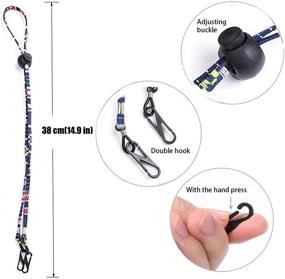 img 3 attached to 🧢 Versatile Breakaway Lanyards: Stylish Adjustable Men's Accessory Accessories