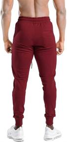 img 1 attached to PIDOGYM Joggers Athletic Tapered Sweatpants Sports & Fitness for Running