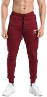pidogym joggers athletic tapered sweatpants sports & fitness for running logo