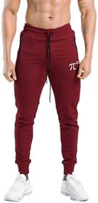 img 4 attached to PIDOGYM Joggers Athletic Tapered Sweatpants Sports & Fitness for Running