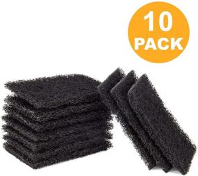 img 3 attached to 🔥 FMP Brands Griddle Cleaning Pads - 10 Pack - Heavy Duty Grill Degreaser Scrubber, Metal Scouring Cleaner Pads with Stainless Steel Scraper for Outdoor, Commercial Use, Restaurant, and Home Kitchen