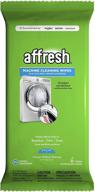 effective affresh w10355053 washing machine cleaner - 24 wipes for front and top load washers, white cleansing solution logo