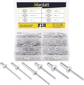 img 4 attached to 🔩 Enhance Your Decor with the Mardatt Aluminum Assortment Decoration Fastener