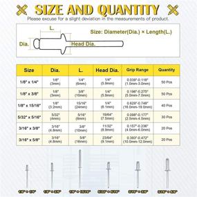 img 3 attached to 🔩 Enhance Your Decor with the Mardatt Aluminum Assortment Decoration Fastener