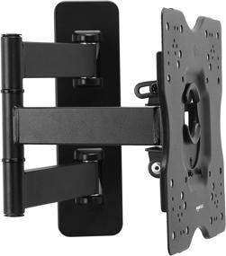 img 2 attached to 📺 Optimal SEO-Enhanced Amazon Basics Full Motion Articulating TV Wall Mount for 22-55 inch TVs Supporting up to 80 lbs