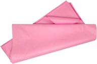 🎀 vibrant bubblegum pink tissue paper in bulk: 15" x 20", pack of 100 sheets logo