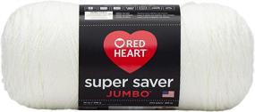 img 4 attached to 🧶 Super Saver Jumbo Yarn Review: Red Heart Soft White - A Must-Have for All Knitting and Crocheting Projects