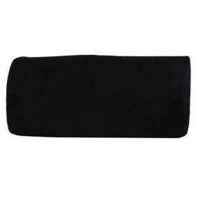 img 1 attached to 💅 Black Nail Art Hand Cushion with Soft Sponge Pillow - Manicure Table Mat Holder Pad, Salon Rest Cushion for Nails, Detachable & Washable Arm Rest Holder, Makeup Cosmetic Tools