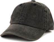 trendy apparel shop unstructured baseball boys' accessories : hats & caps logo