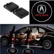 car wireless welcome projector magnetic lights & lighting accessories logo