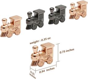 img 3 attached to 🎯 Оживляйте свою игру в "Домино" с маркерами Exqline Train: Мексиканская версия игры