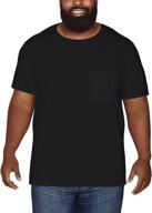 👕 fruit of the loom eversoft crew black 4x large men's t-shirts & tanks: comfortable and stylish apparel for big & tall logo