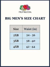 img 1 attached to 👕 Fruit of the Loom Eversoft Crew Black 4X Large Men's T-Shirts & Tanks: Comfortable and Stylish Apparel for Big & Tall