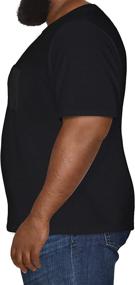 img 3 attached to 👕 Fruit of the Loom Eversoft Crew Black 4X Large Men's T-Shirts & Tanks: Comfortable and Stylish Apparel for Big & Tall