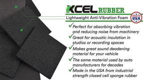 img 1 attached to XCEL Lightweight Rubber Vibration Acoustic