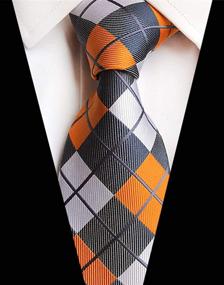 img 2 attached to BESMODZ Men's Striped Zipper Pretied Neckties - Enhancing Ties, Cummerbunds & Pocket Squares as Accessories