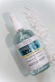 img 1 attached to 💦 Hyaluronic + Aloe Skin Refreshing Face Mist Spray – Lightweight Hydrating Toner with Premium Hyaluronic Acid and Natural Extracts for Instant Hydration by Advanced Clinicals, 8 oz.