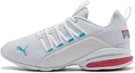 👟 white pink puma axelion women's sneaker - men's shoes logo