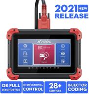 🚗 xtool d7 automotive diagnostic tool (2021 newest model): full diagnosis, bi-directional scan, immo/key programming, abs bleeding, injector coding, 28+ services & 3-year free updates logo