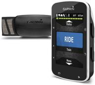 🏻 enhanced garmin edge 520 bike gps with heart rate monitor strap, cadence sensor, and speed sensor for advanced performance tracking logo