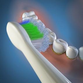 img 2 attached to Сменные насадки для зубных щеток Waterpik Sensonic Complete Care Standard - насадки для щетки, SRRB-3W, 3 шт. | Качественный уход за полостью рта