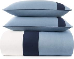 img 2 attached to Tommy Hilfiger Conscious Colorblock Comforter