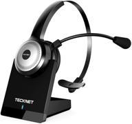 tecknet bluetooth наушники с шумоподавлением и микрофоном логотип