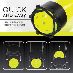 img 1 attached to 🎾 Franklin Sports Pickleball Ball Holder Tube – Stores 12 Balls