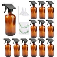 🧴 bottles with adjustable sprayers for essential cleaning and aromatherapy логотип