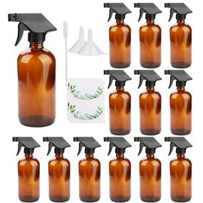 img 4 attached to 🧴 Bottles with Adjustable Sprayers for Essential Cleaning and Aromatherapy