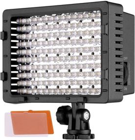 img 4 attached to 📸 NEEWER CN-160 Dimmable Ultra High Power LED Panel Video Light for Canon, Nikon, Pentax, Panasonic, SONY, Samsung, and Olympus Digital SLR Cameras